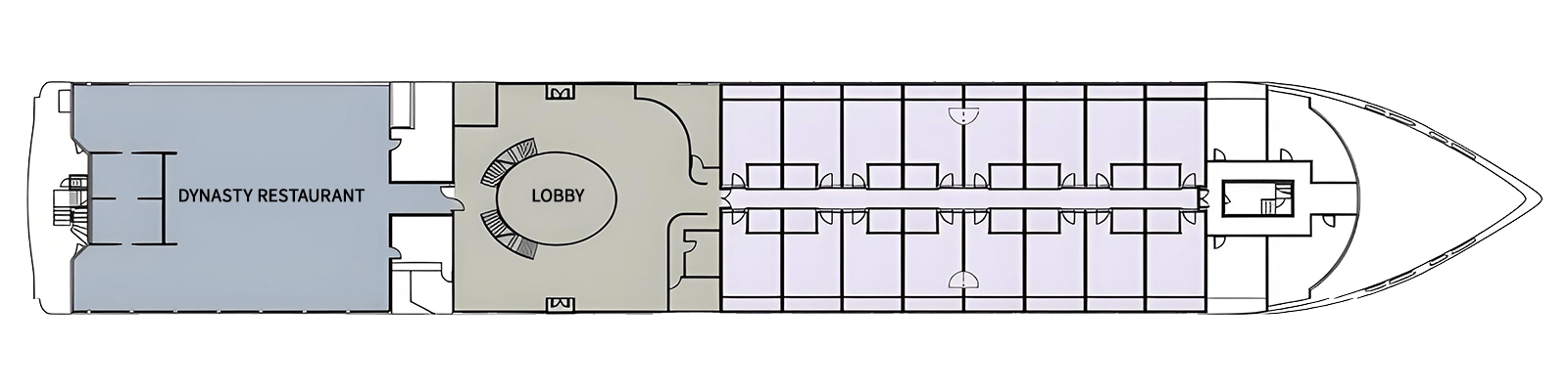 Yangzi Explorer - Deck Plans - D2